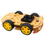 HR16 4WD Smart Robot Car Chassis Kit